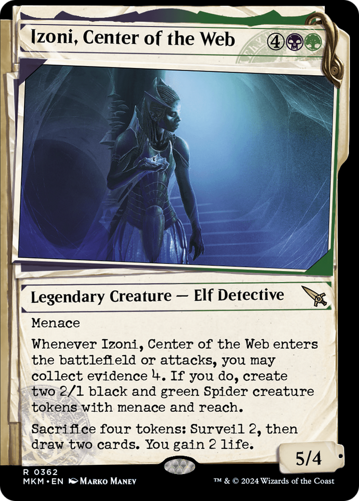 Izoni, Center of the Web (Showcase) [Murders at Karlov Manor] 