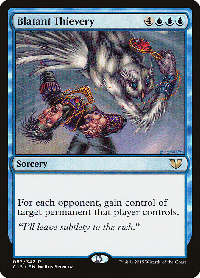 Blatant Thievery [Order 2015] 