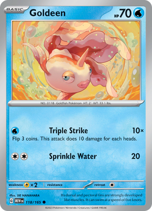 Goldeen (118/165) [Scarlet &amp; Violet: 151] 