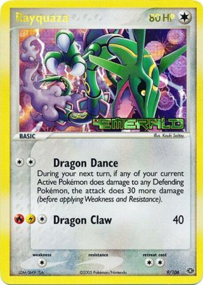 Rayquaza (9/106) (Stamped) [EX: Emerald] 