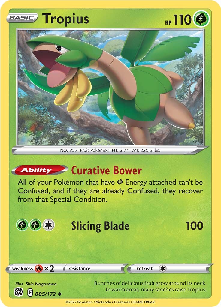 Tropius (005/172) [Sword & Shield: Brilliant Stars] 