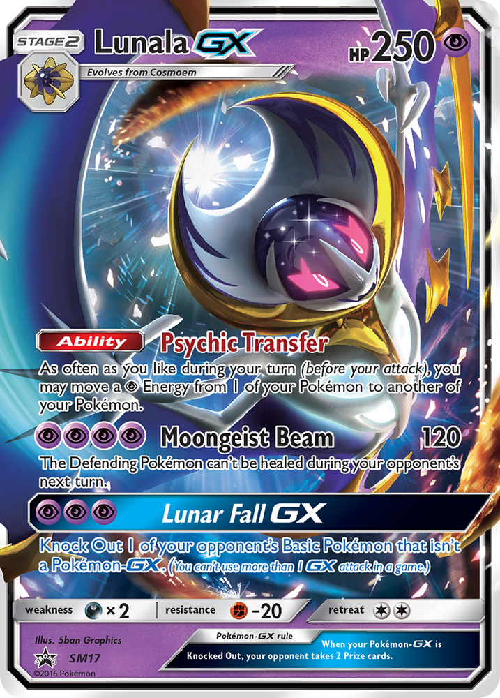 Lunala GX (SM17) [Sun &amp; Moon: Black Star Promos] 