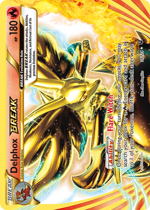 Delphox BREAK (14/124) [XY: Fates Collide] 
