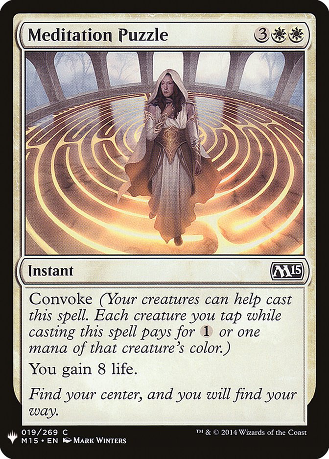 Meditation Puzzle [Mystery Booster] 