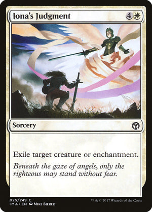 Iona's Judgment [Iconic Masters] 