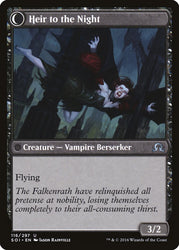 Heir of Falkenrath // Heir to the Night [Shadows over Innistrad] 