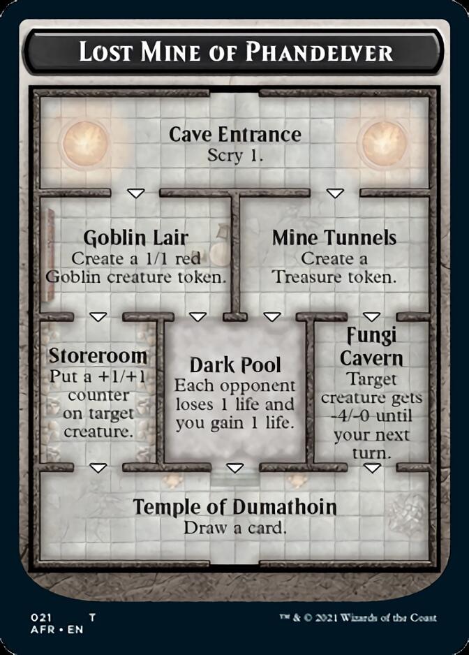 Dungeon of the Mad Mage // Lost Mine of Phandelver Double-Sided Token [Dungeons &amp; Dragons: Adventures in the Forgotten Realms Tokens] 