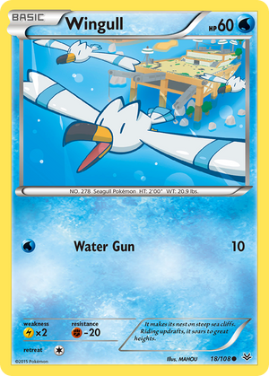 Wingull (18/108) [XY: Roaring Skies] 