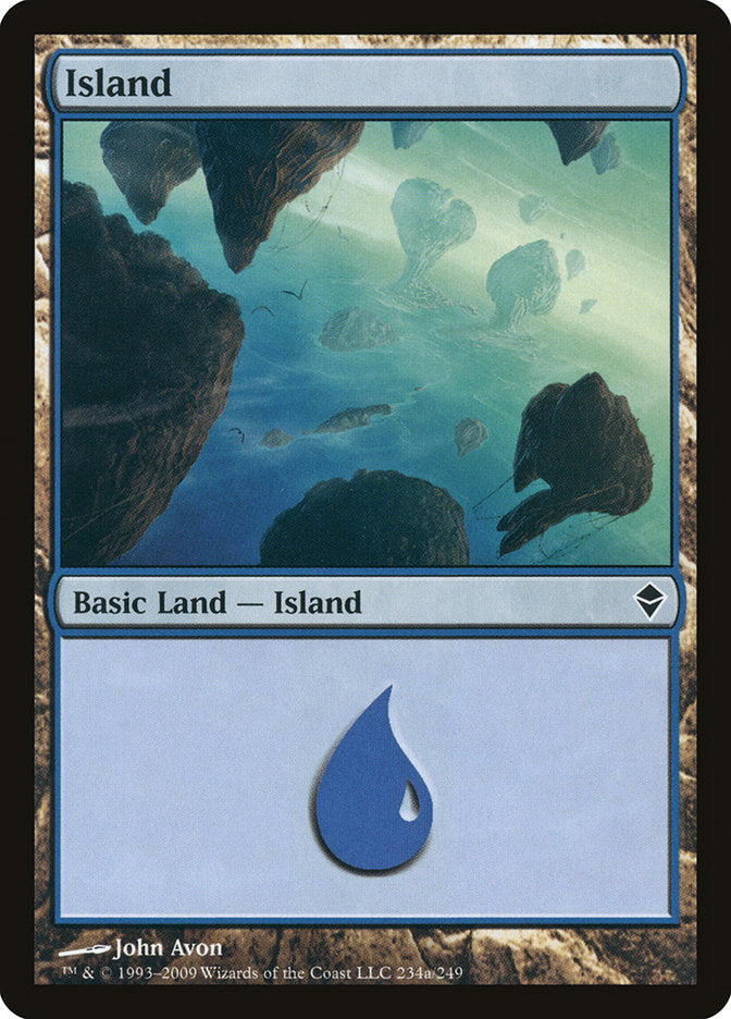 Island (234a) [Zendikar] 