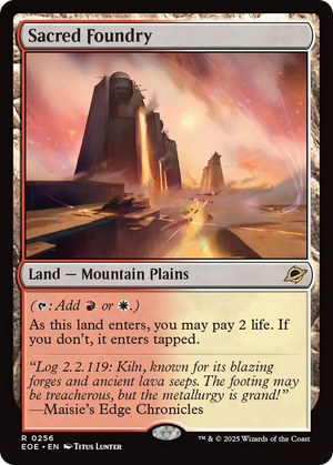 Sacred Foundry [Edge of Eternities]