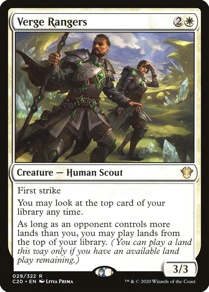 Verge Rangers [Commander 2020] 