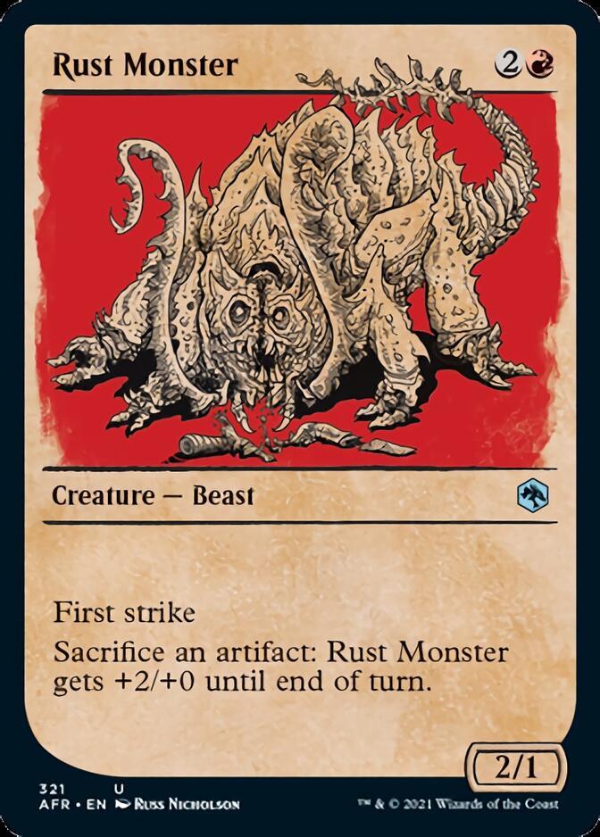 Rust Monster (Showcase) [Dungeons & Dragons: Adventures in the Forgotten Realms] 