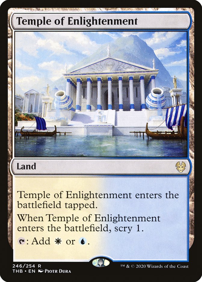 Temple of Enlightenment [Theros Beyond Death] 