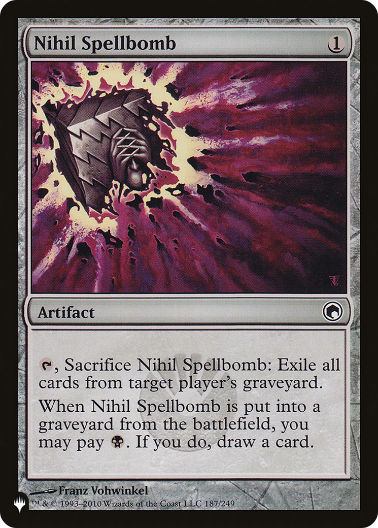 Nihil Spellbomb [The List] 