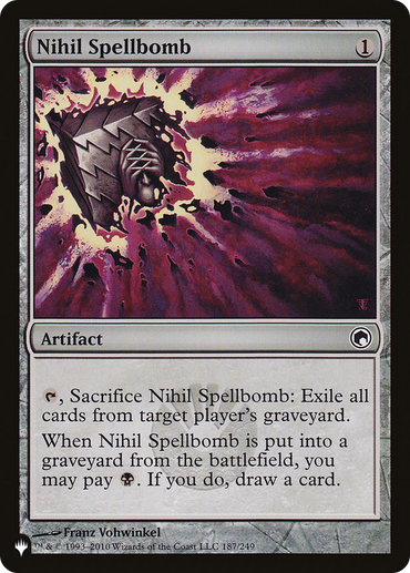 Nihil Spellbomb [The List] 