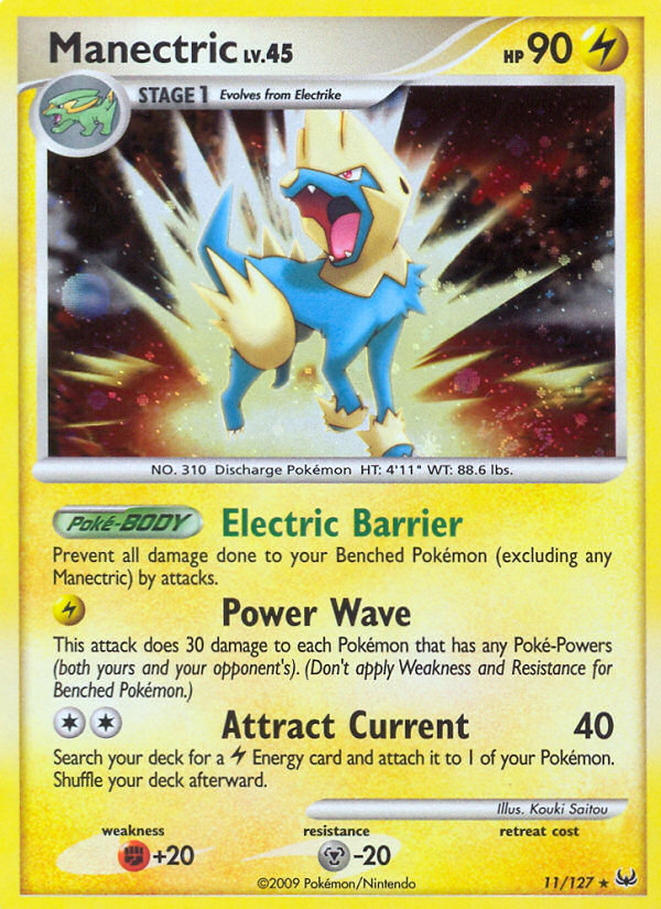 Manectric (11/127) [Platinum: Base Set] 