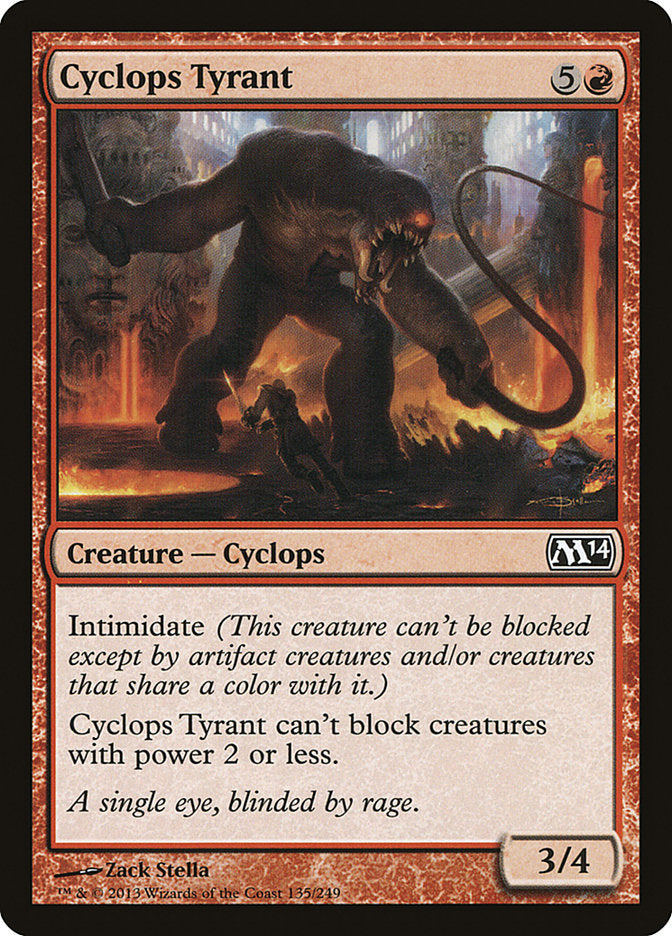 Cyclops Tyrant [Magic 2014] 