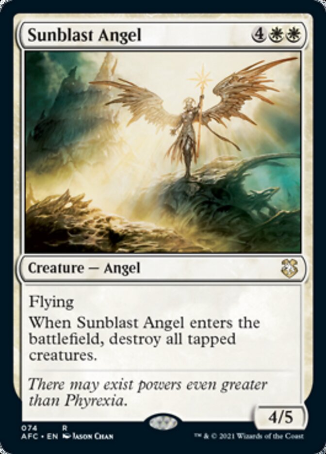 Sunblast Angel [Dungeons & Dragons: Adventures in the Forgotten Realms Commander] 