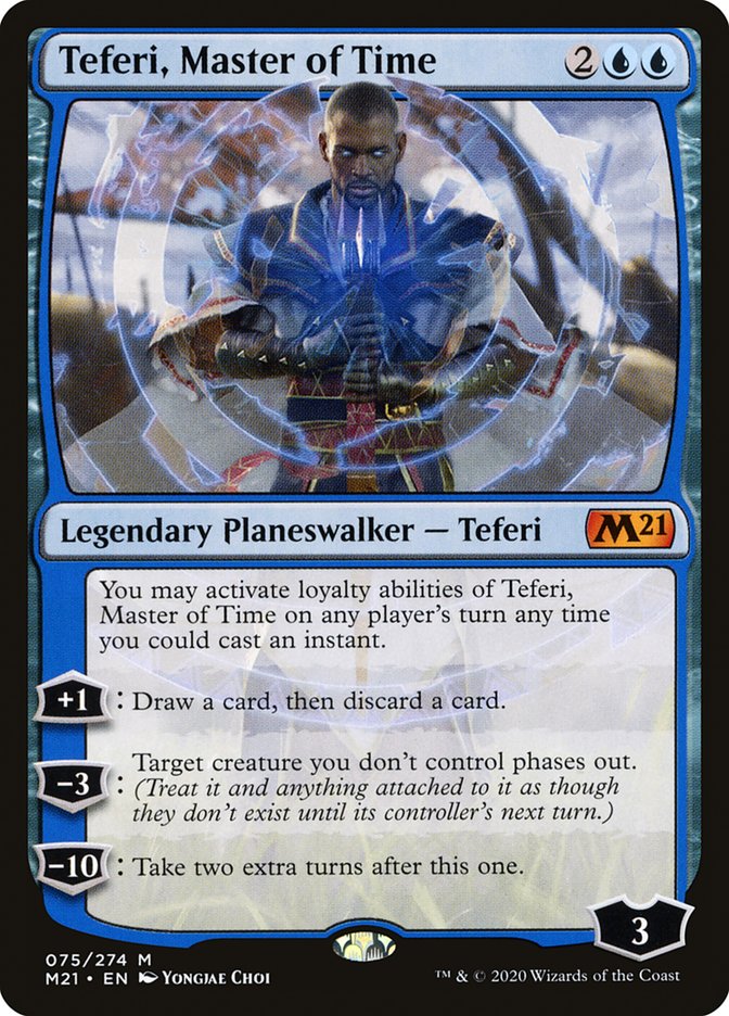 Teferi, Master of Time (075) [Core Set 2021]