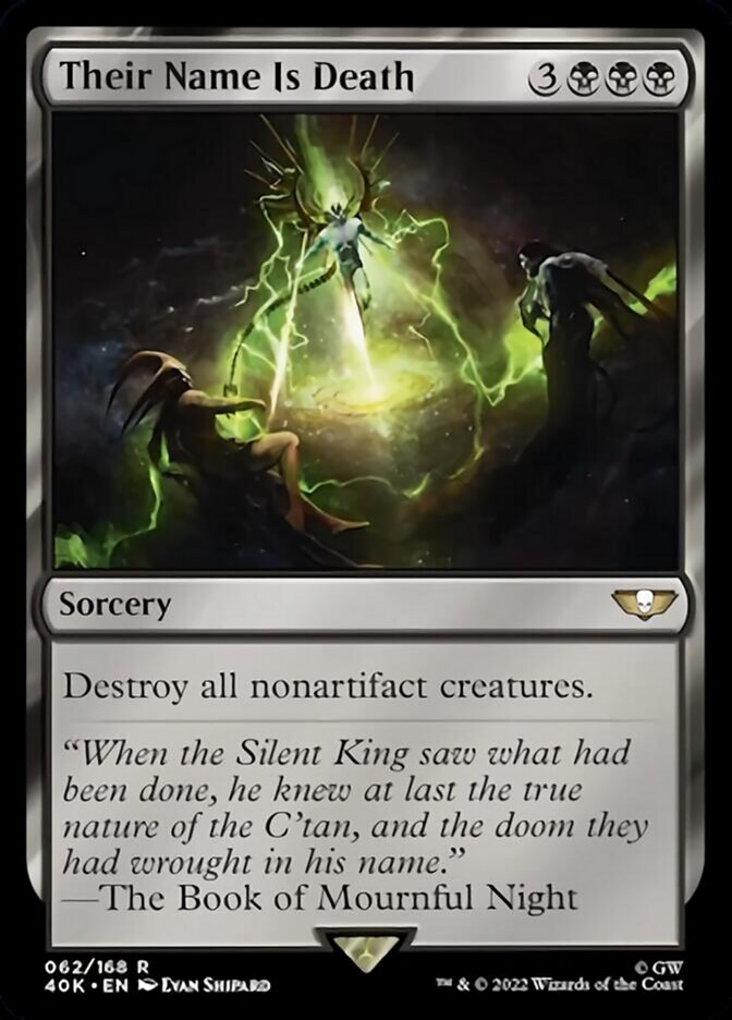 Their Name Is Death (Surge Foil) [Warhammer 40,000] 