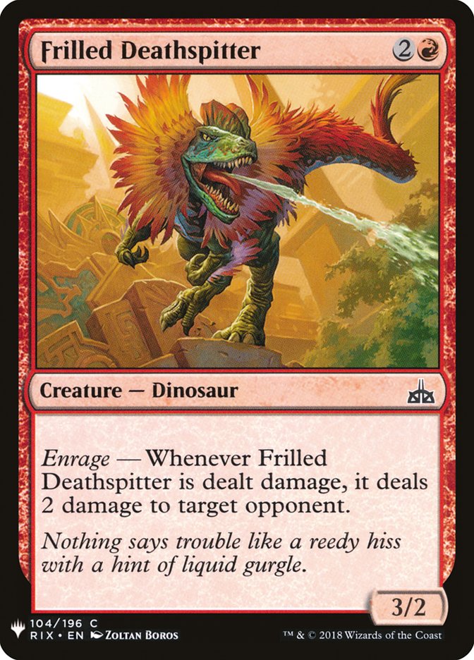 Frilled Deathspitter [Mystery Booster] 