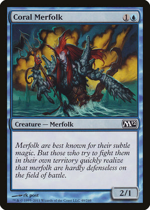 Coral Merfolk [Magic 2012] 
