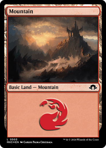 Mountain (0503) (Ripple Foil) [Modern Horizons 3] 