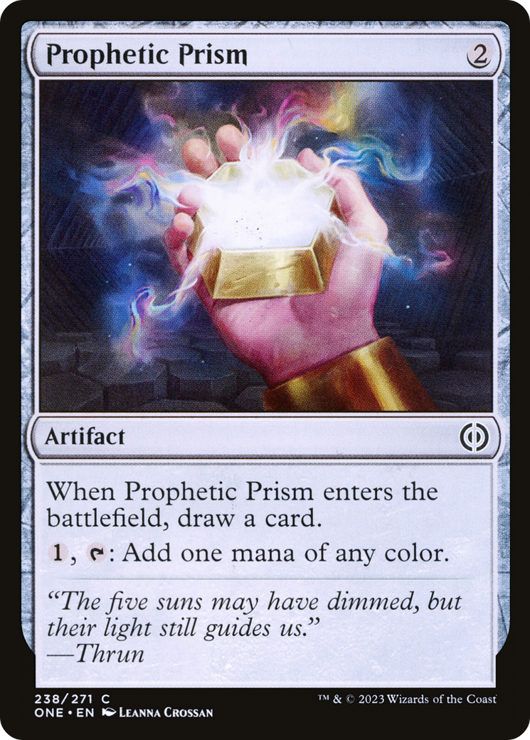 Prophetic Prism [Phyrexia: All Will Be One] 