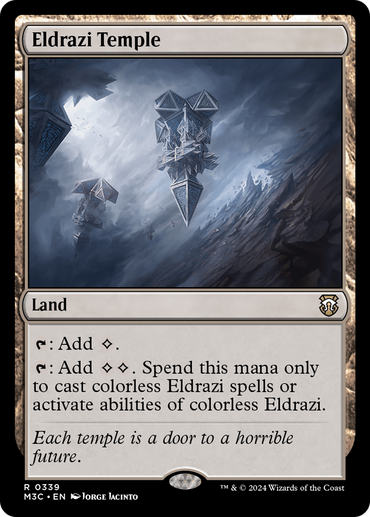 Eldrazi Temple (Ripple Foil) [Modern Horizons 3 Commander] 