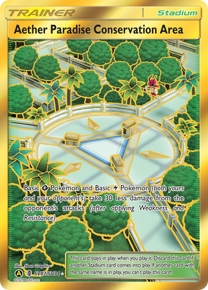 Aether Paradise Conservation Area (SV87/SV94) [Sun &amp; Moon: Hidden Fates - Shiny Vault] 