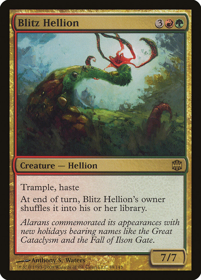 Blitz Hellion [Alara Reborn] 