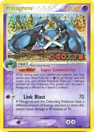 Metagross (11/107) (Stamped) [EX: Deoxys] 