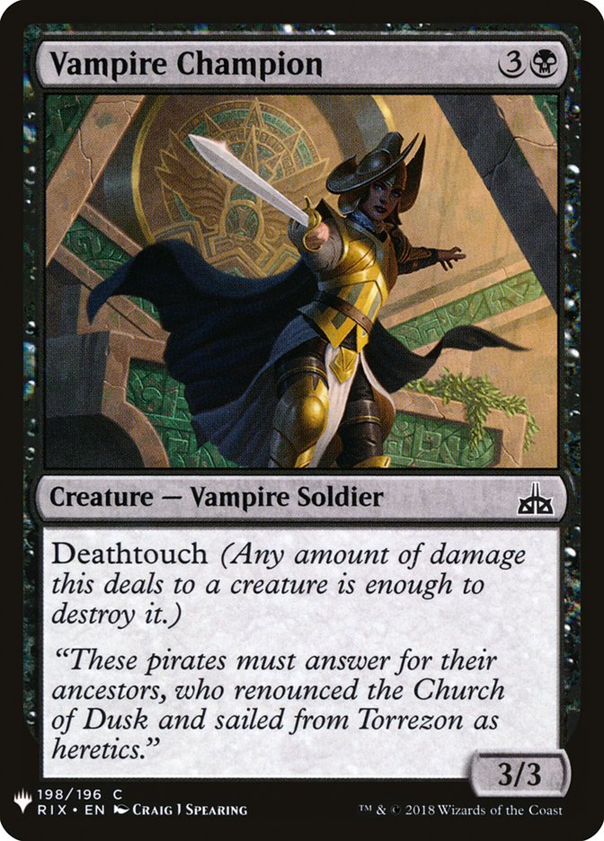 Vampire Champion [Mystery Booster] 