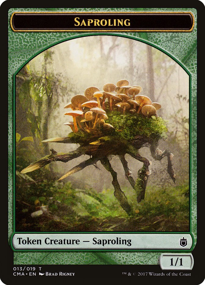 Saproling Token [Commander Anthology Tokens]