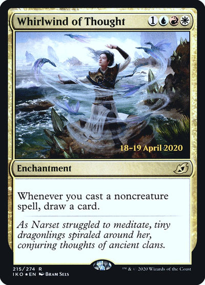 Whirlwind of Thought [Ikoria: Lair of Behemoths Prerelease Promos] 