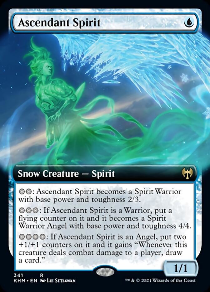 Ascendant Spirit (Extended Art) [Kaldheim]