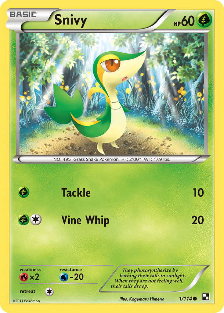 Snivy (1/114) [Black & White: Base Set] 