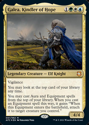 Galea, Kindler of Hope [Dungeons &amp; Dragons: Adventures in the Forgotten Realms Commander] 
