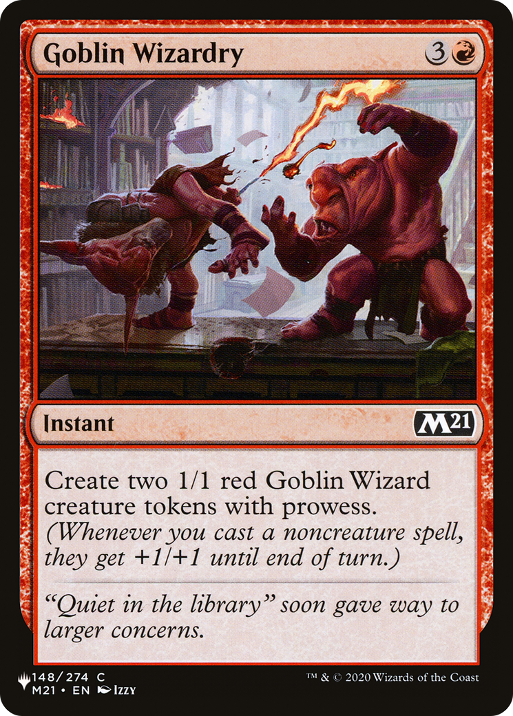 Goblin Wizardry [The List]