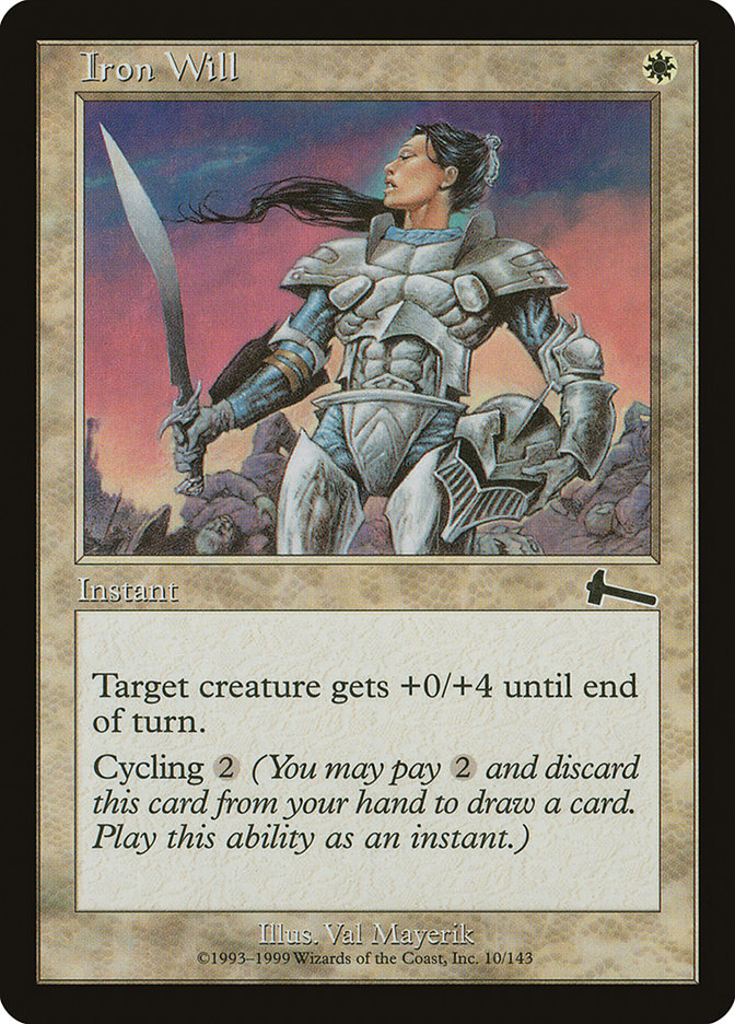 Iron Will [Urza's Legacy] 