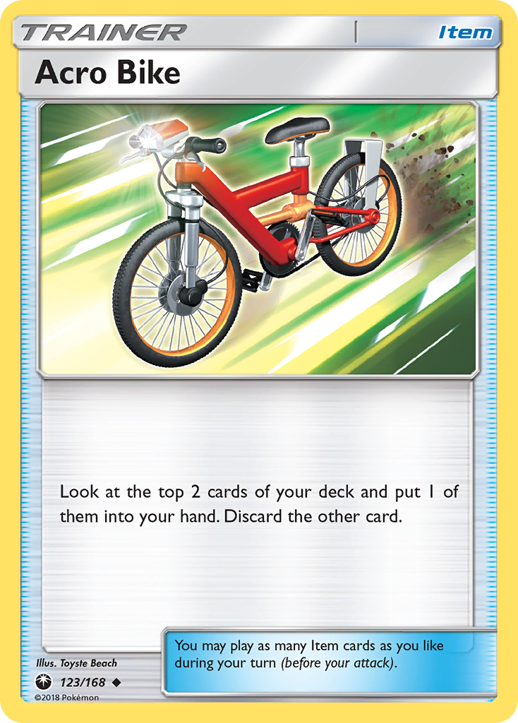 Acro Bike (123/168) [Sun & Moon: Celestial Storm] 