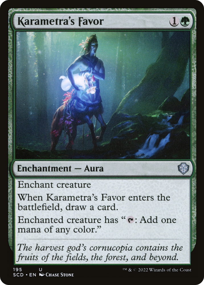 Karametra's Favor [Starter Commander Decks] 