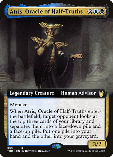 Atris, Oracle of Half-Truths (Extended Art) [Theros Beyond Death] 