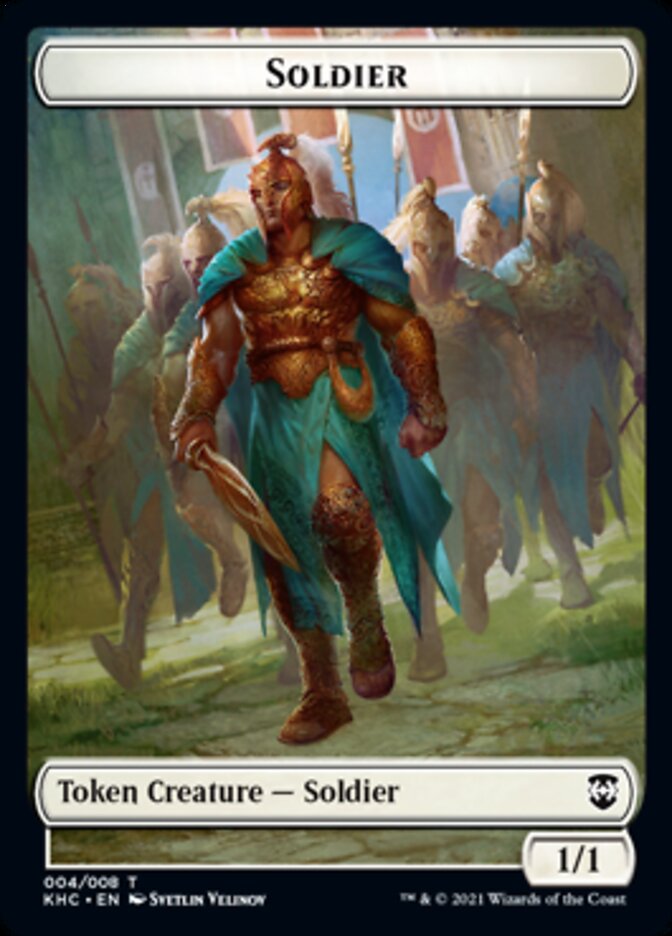 Soldier Token [Kaldheim Commander Tokens] 