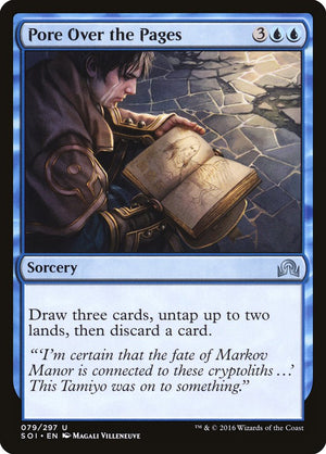 Pore ​​Over the Pages [Shadows over Innistrad] 