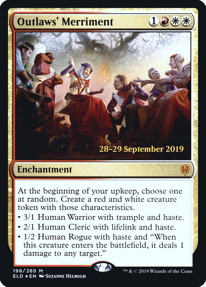 Outlaws' Merriment [Throne of Eldraine Prerelease Promos] 