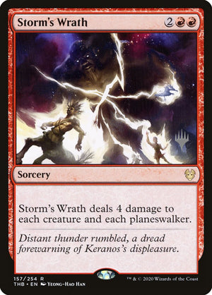 Storm's Wrath (Promo Pack) [Theros Beyond Death Promos] 