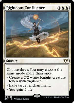 Righteous Confluence [Commander Masters] 
