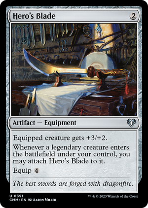 Hero's Blade [Commander Masters] 
