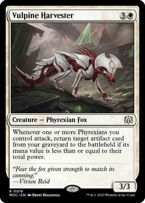 Vulpine Harvester [March of the Machine Commander] 
